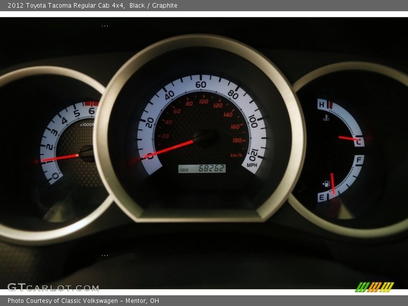 Black / Graphite 2012 Toyota Tacoma Regular Cab 4x4