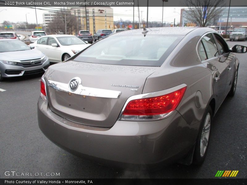 Mocha Steel Metallic / Cocoa/Light Cashmere 2010 Buick LaCrosse CXL