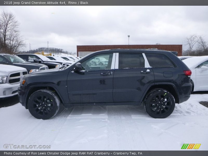 Rhino / Black 2018 Jeep Grand Cherokee Altitude 4x4
