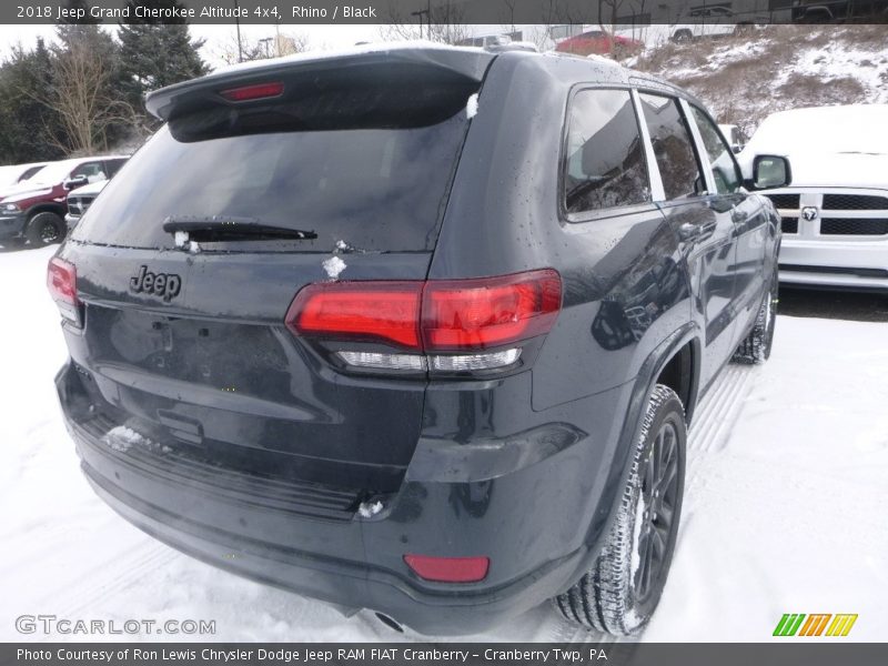 Rhino / Black 2018 Jeep Grand Cherokee Altitude 4x4