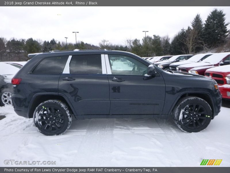 Rhino / Black 2018 Jeep Grand Cherokee Altitude 4x4