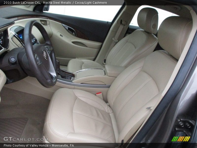 Mocha Steel Metallic / Cocoa/Light Cashmere 2010 Buick LaCrosse CXL