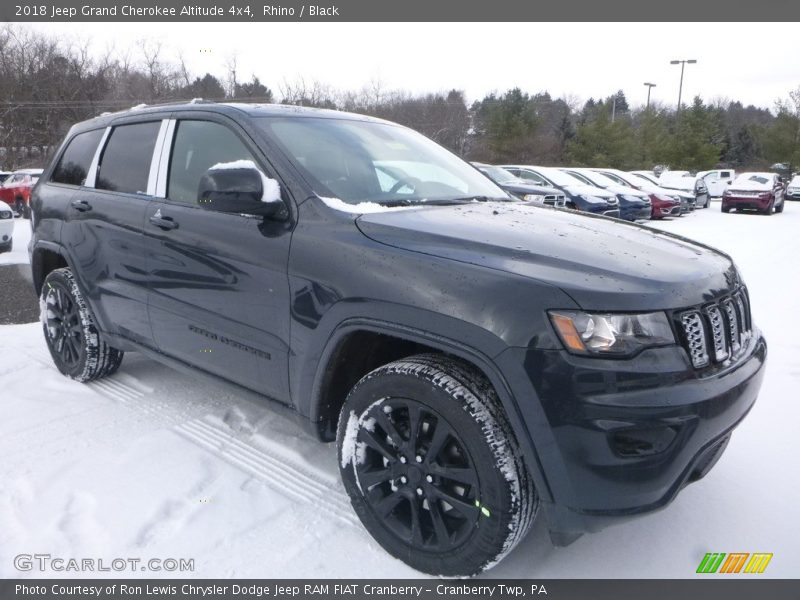 Rhino / Black 2018 Jeep Grand Cherokee Altitude 4x4