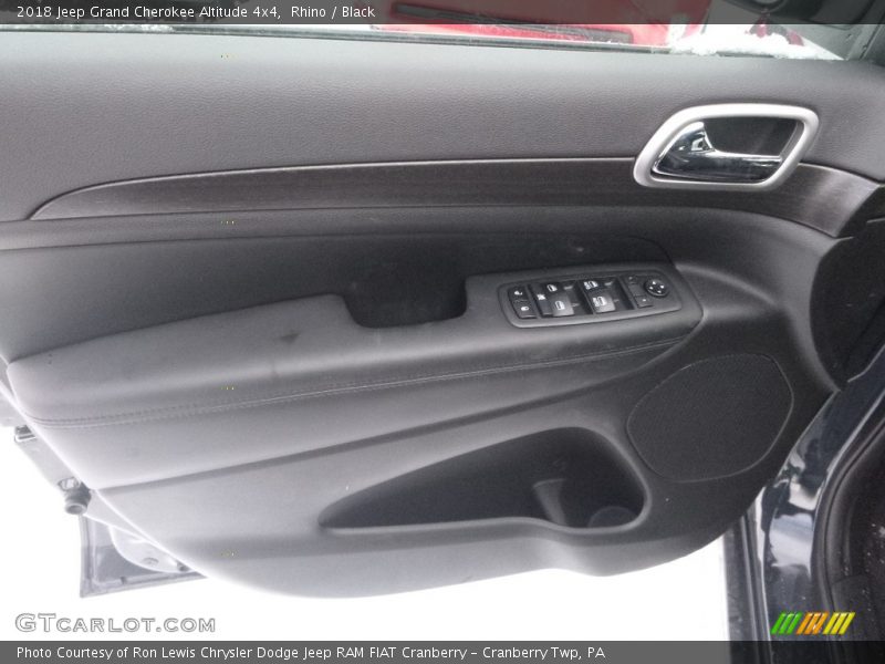 Rhino / Black 2018 Jeep Grand Cherokee Altitude 4x4