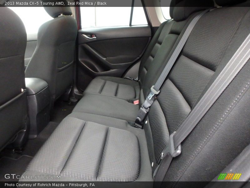 Zeal Red Mica / Black 2013 Mazda CX-5 Touring AWD