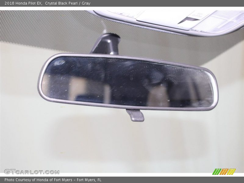 Crystal Black Pearl / Gray 2018 Honda Pilot EX