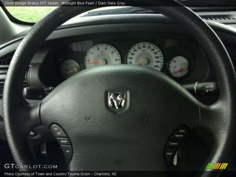 Midnight Blue Pearl / Dark Slate Grey 2006 Dodge Stratus SXT Sedan
