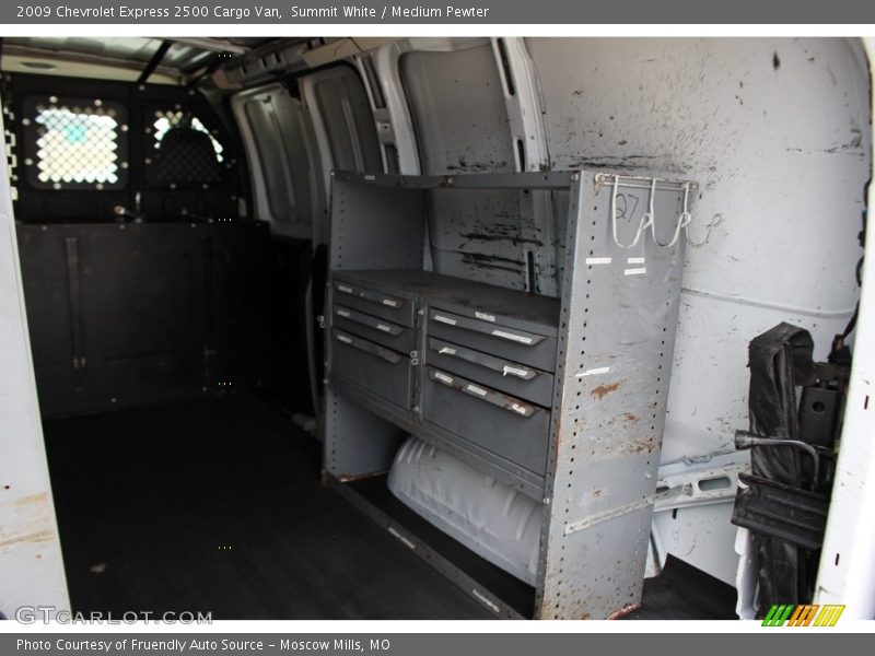 Summit White / Medium Pewter 2009 Chevrolet Express 2500 Cargo Van