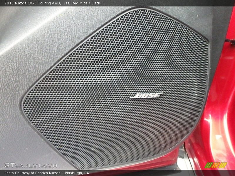 Zeal Red Mica / Black 2013 Mazda CX-5 Touring AWD