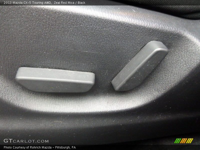 Zeal Red Mica / Black 2013 Mazda CX-5 Touring AWD