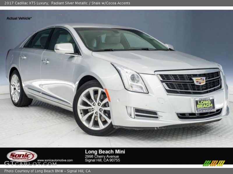 Radiant Silver Metallic / Shale w/Cocoa Accents 2017 Cadillac XTS Luxury