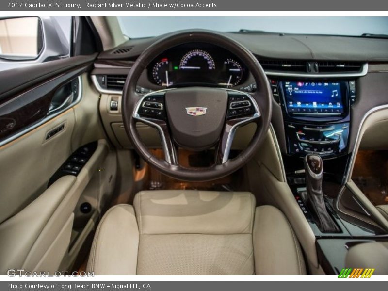 Radiant Silver Metallic / Shale w/Cocoa Accents 2017 Cadillac XTS Luxury