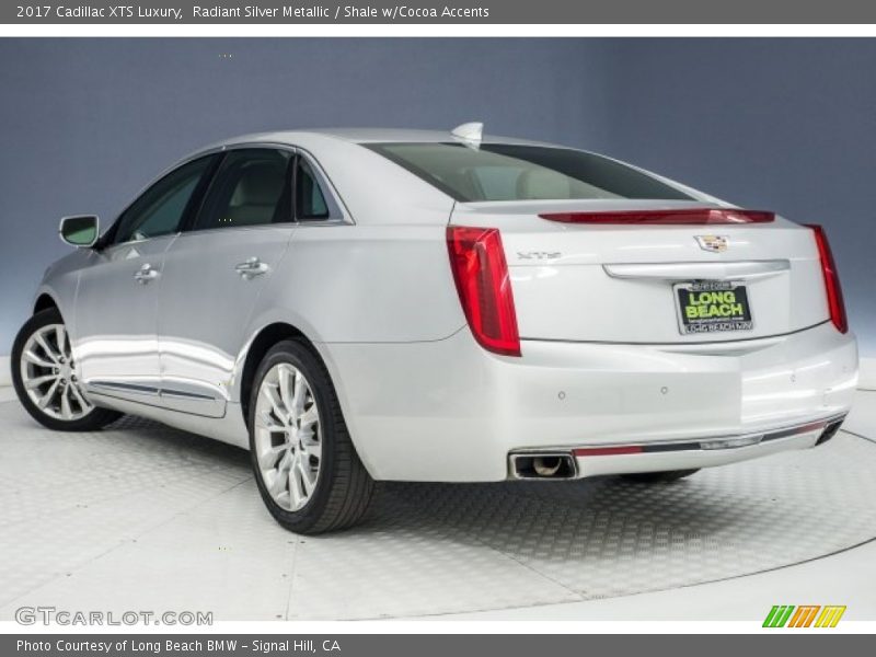 Radiant Silver Metallic / Shale w/Cocoa Accents 2017 Cadillac XTS Luxury