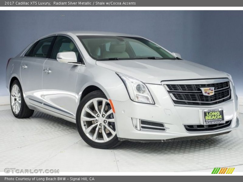 Radiant Silver Metallic / Shale w/Cocoa Accents 2017 Cadillac XTS Luxury