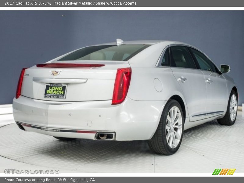 Radiant Silver Metallic / Shale w/Cocoa Accents 2017 Cadillac XTS Luxury