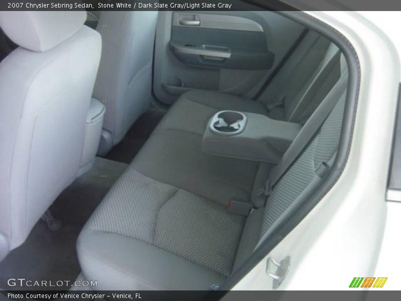 Stone White / Dark Slate Gray/Light Slate Gray 2007 Chrysler Sebring Sedan
