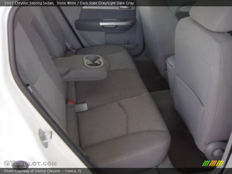 Stone White / Dark Slate Gray/Light Slate Gray 2007 Chrysler Sebring Sedan