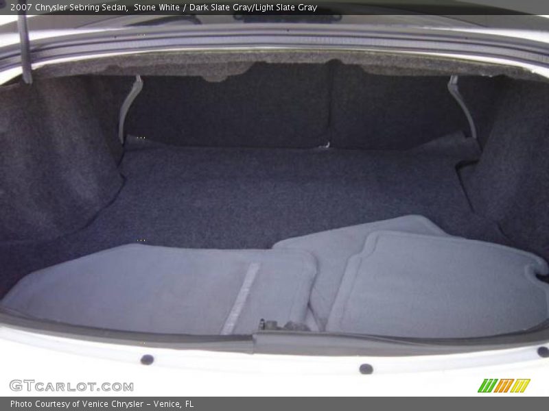 Stone White / Dark Slate Gray/Light Slate Gray 2007 Chrysler Sebring Sedan