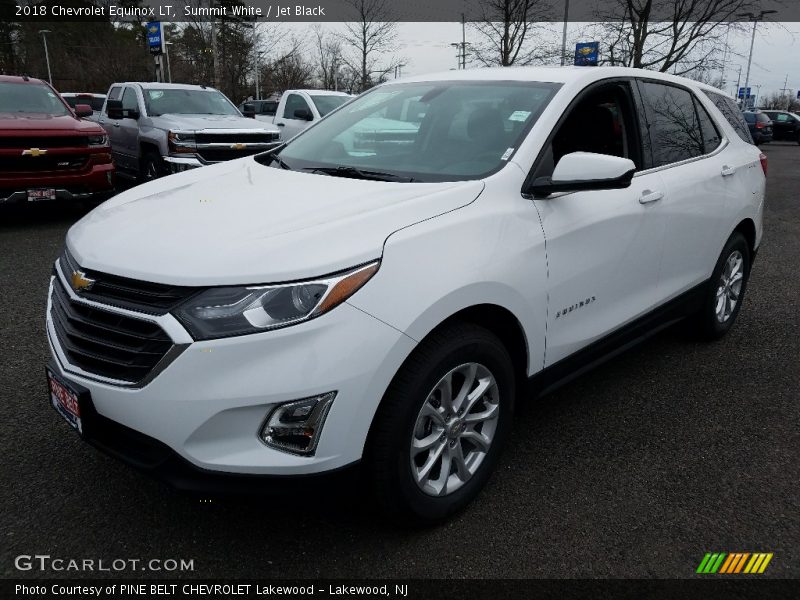 Summit White / Jet Black 2018 Chevrolet Equinox LT