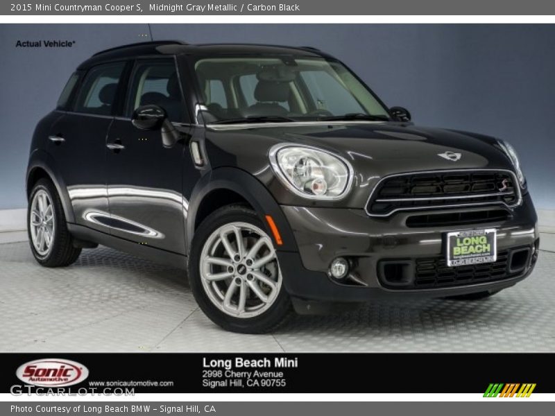 Midnight Gray Metallic / Carbon Black 2015 Mini Countryman Cooper S