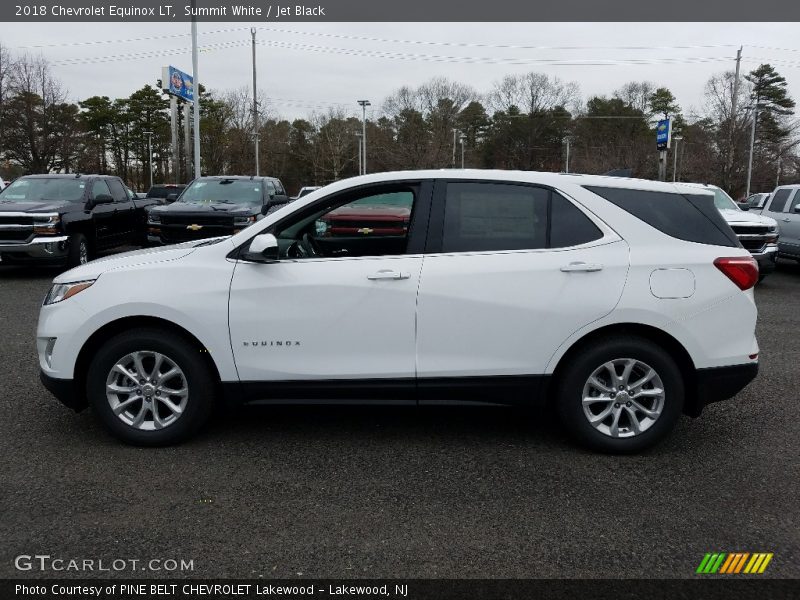 Summit White / Jet Black 2018 Chevrolet Equinox LT