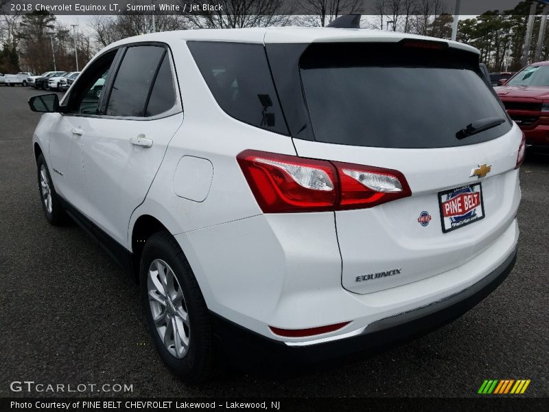 Summit White / Jet Black 2018 Chevrolet Equinox LT