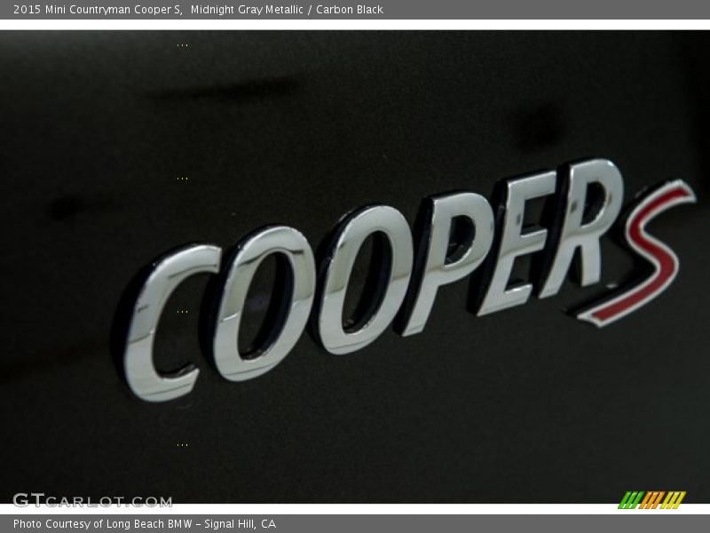 Midnight Gray Metallic / Carbon Black 2015 Mini Countryman Cooper S