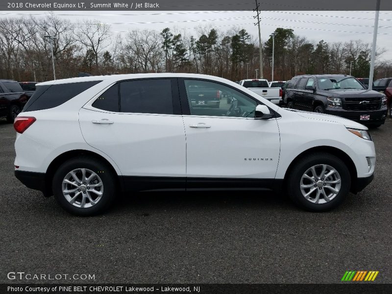 Summit White / Jet Black 2018 Chevrolet Equinox LT