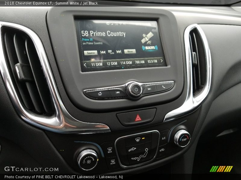 Summit White / Jet Black 2018 Chevrolet Equinox LT
