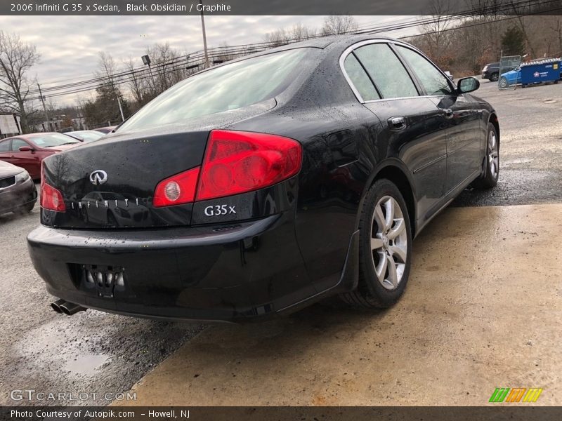 Black Obsidian / Graphite 2006 Infiniti G 35 x Sedan