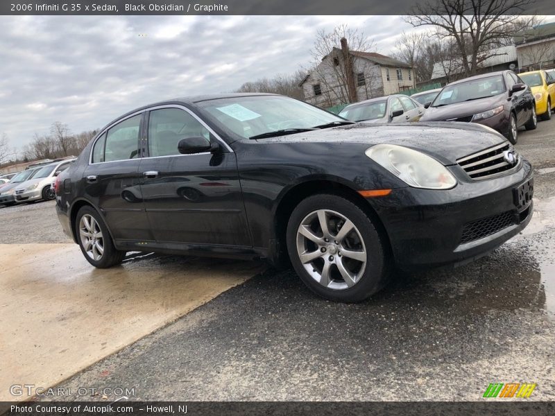 Black Obsidian / Graphite 2006 Infiniti G 35 x Sedan