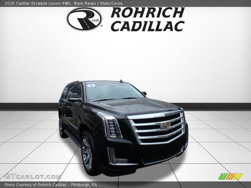 Black Raven / Shale/Cocoa 2016 Cadillac Escalade Luxury 4WD