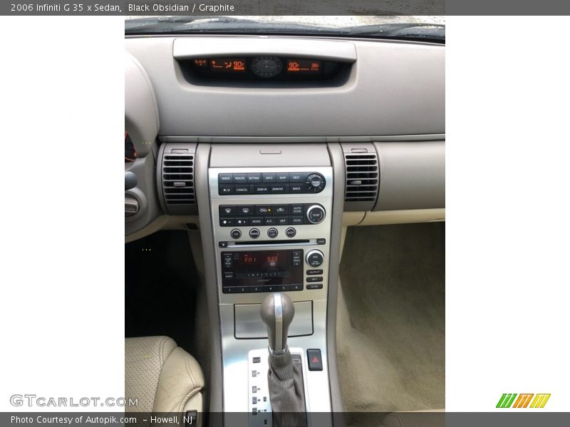 Black Obsidian / Graphite 2006 Infiniti G 35 x Sedan