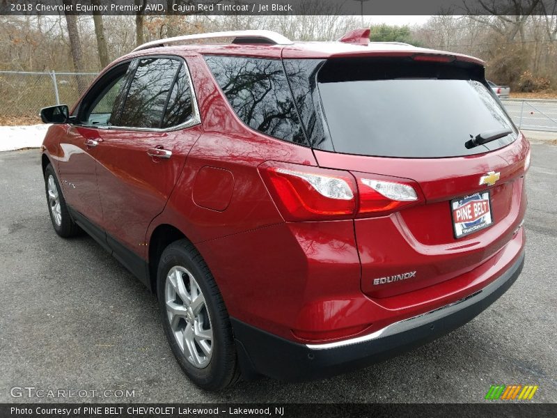 Cajun Red Tintcoat / Jet Black 2018 Chevrolet Equinox Premier AWD