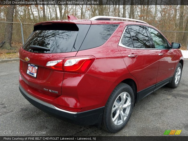 Cajun Red Tintcoat / Jet Black 2018 Chevrolet Equinox Premier AWD