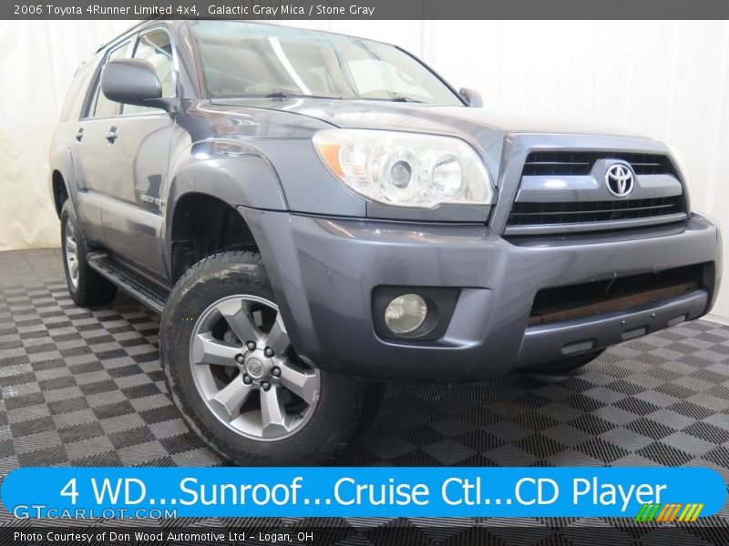 Galactic Gray Mica / Stone Gray 2006 Toyota 4Runner Limited 4x4