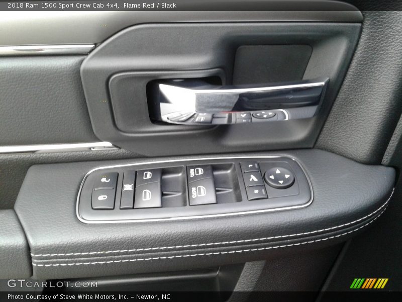 Flame Red / Black 2018 Ram 1500 Sport Crew Cab 4x4