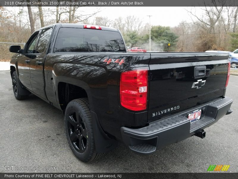 Black / Dark Ash/Jet Black 2018 Chevrolet Silverado 1500 WT Double Cab 4x4