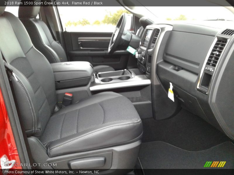 Flame Red / Black 2018 Ram 1500 Sport Crew Cab 4x4