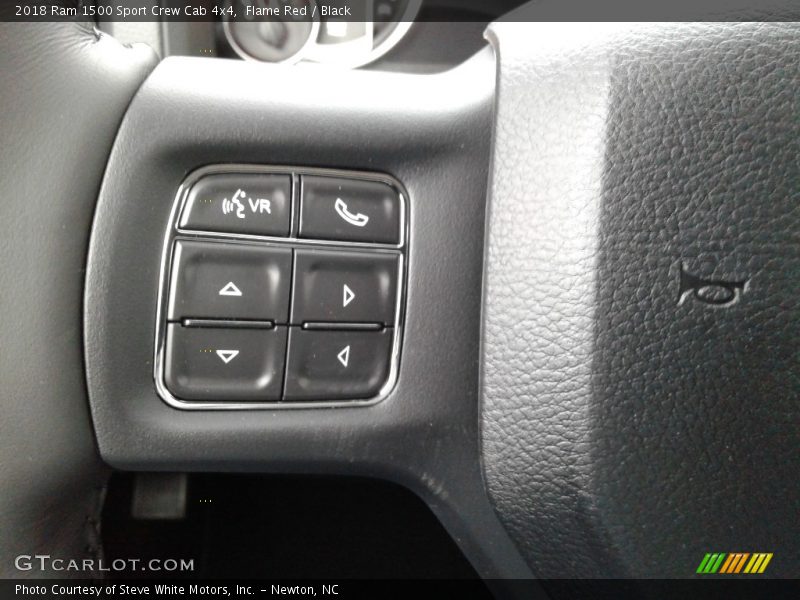 Flame Red / Black 2018 Ram 1500 Sport Crew Cab 4x4