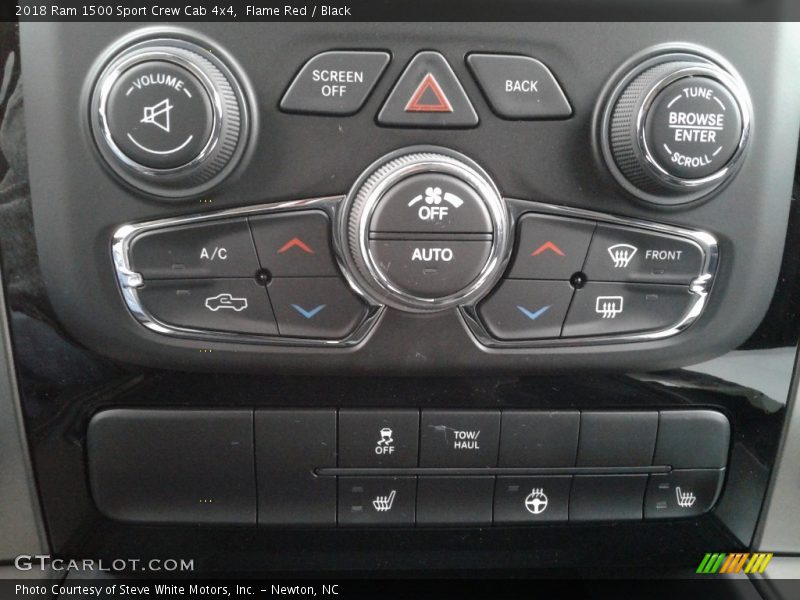 Flame Red / Black 2018 Ram 1500 Sport Crew Cab 4x4