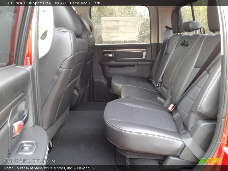 Flame Red / Black 2018 Ram 1500 Sport Crew Cab 4x4