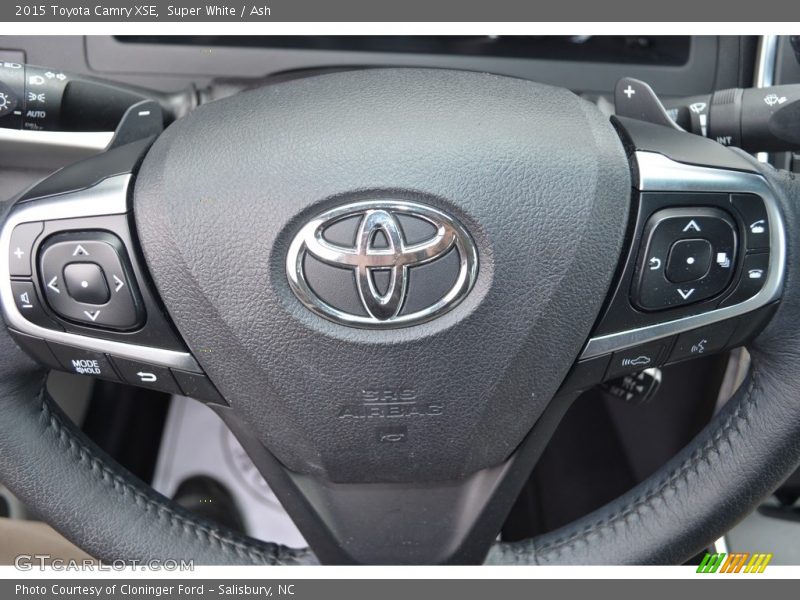 Super White / Ash 2015 Toyota Camry XSE