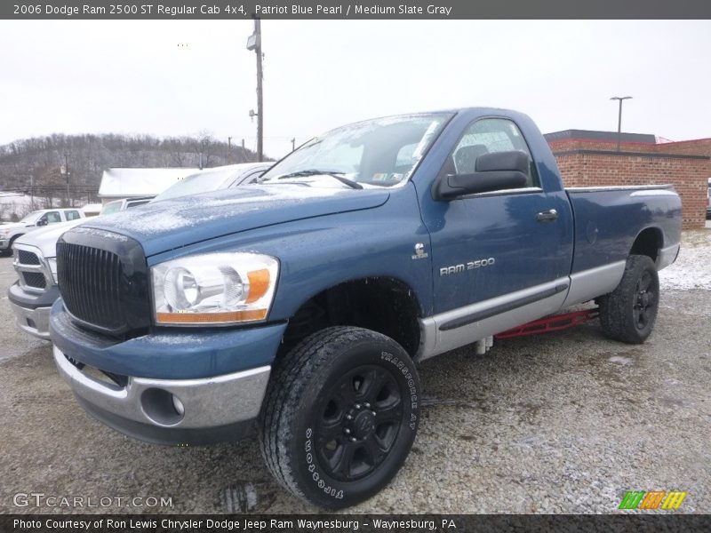Patriot Blue Pearl / Medium Slate Gray 2006 Dodge Ram 2500 ST Regular Cab 4x4
