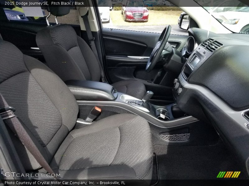 Pitch Black / Black 2015 Dodge Journey SE