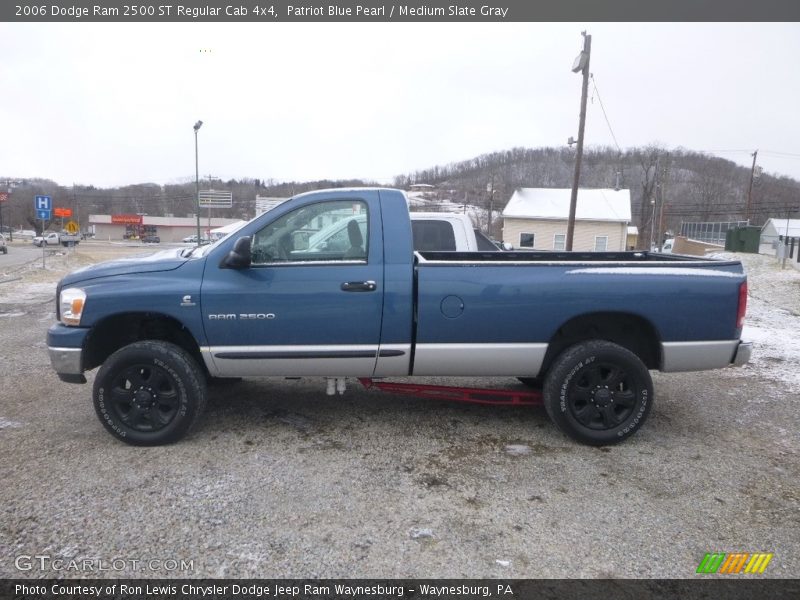 Patriot Blue Pearl / Medium Slate Gray 2006 Dodge Ram 2500 ST Regular Cab 4x4