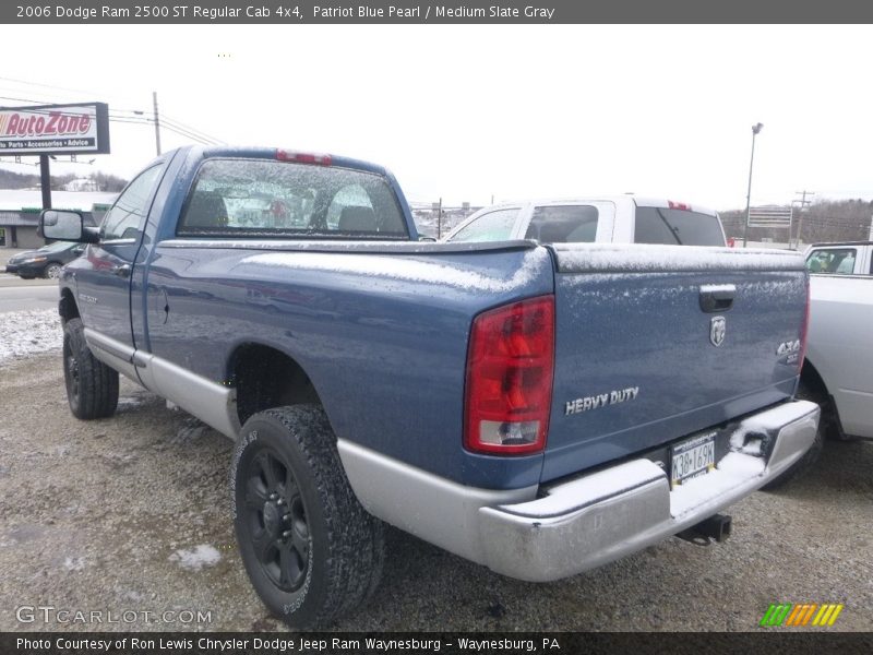 Patriot Blue Pearl / Medium Slate Gray 2006 Dodge Ram 2500 ST Regular Cab 4x4