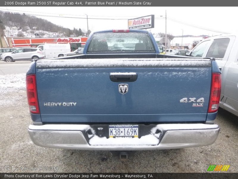 Patriot Blue Pearl / Medium Slate Gray 2006 Dodge Ram 2500 ST Regular Cab 4x4