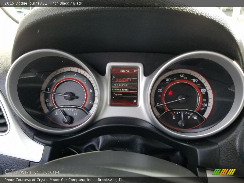 Pitch Black / Black 2015 Dodge Journey SE