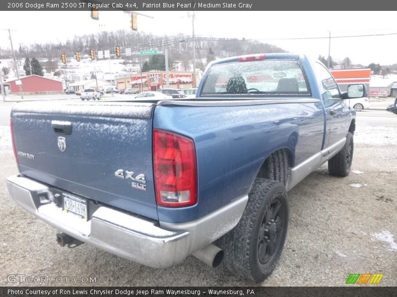 Patriot Blue Pearl / Medium Slate Gray 2006 Dodge Ram 2500 ST Regular Cab 4x4